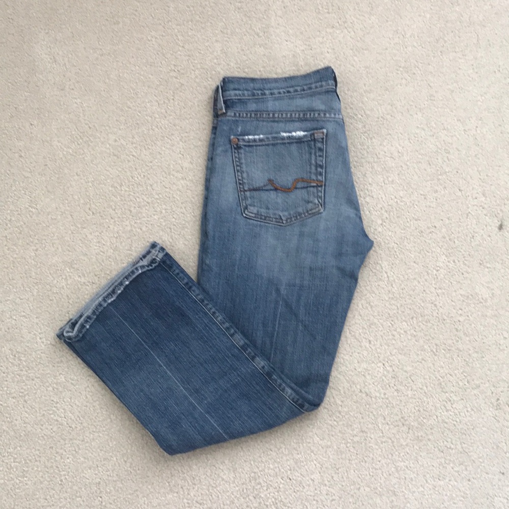 Low rise 7 for all mankind Capri